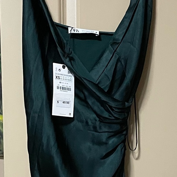 ZARA SLIP DRESS - Picture 4 of 4